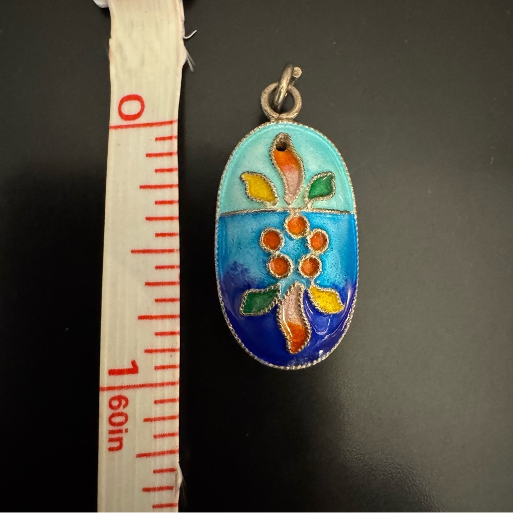 Cloisonné Ensmel Pendant - Picture 2 of 4